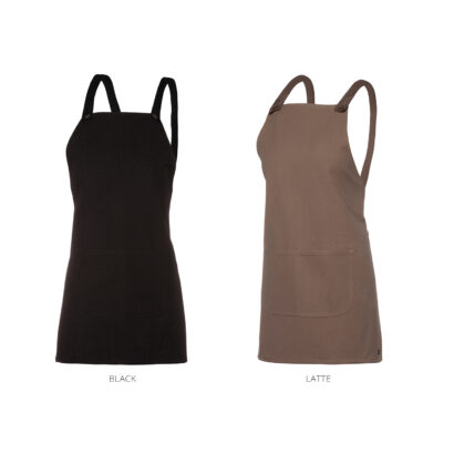 Cross Back Canvas Apron