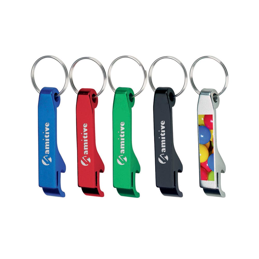 Aluminium Key Ring Bottle Opener