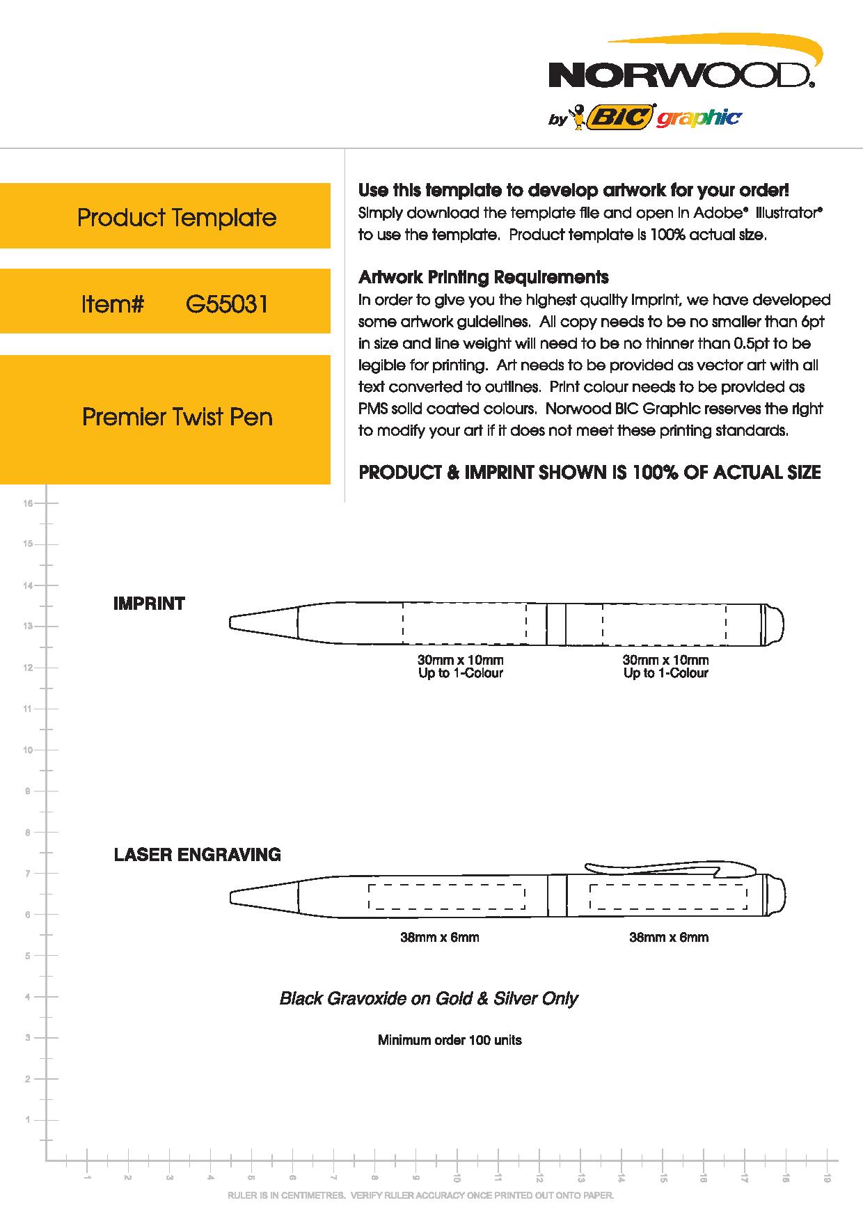 Premier Twist Pen - Image 2