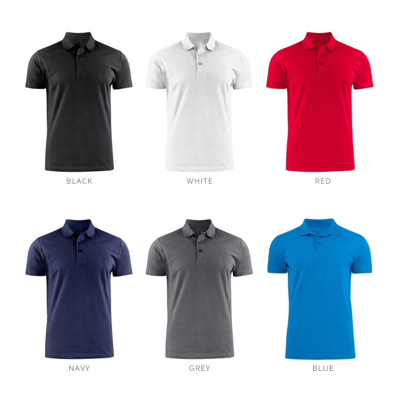 Mens Cotton Pique Polo