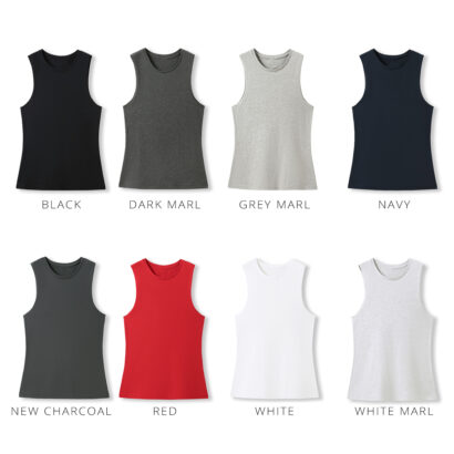 Cotton Muscle Tees - Ladies