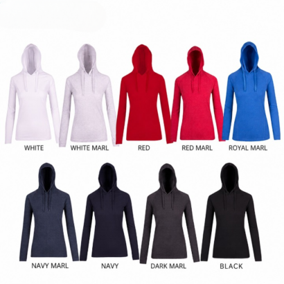 Fusion Tee Hoodie Ladies