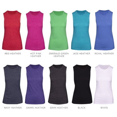 Poly-Cotton Tank for Ladies