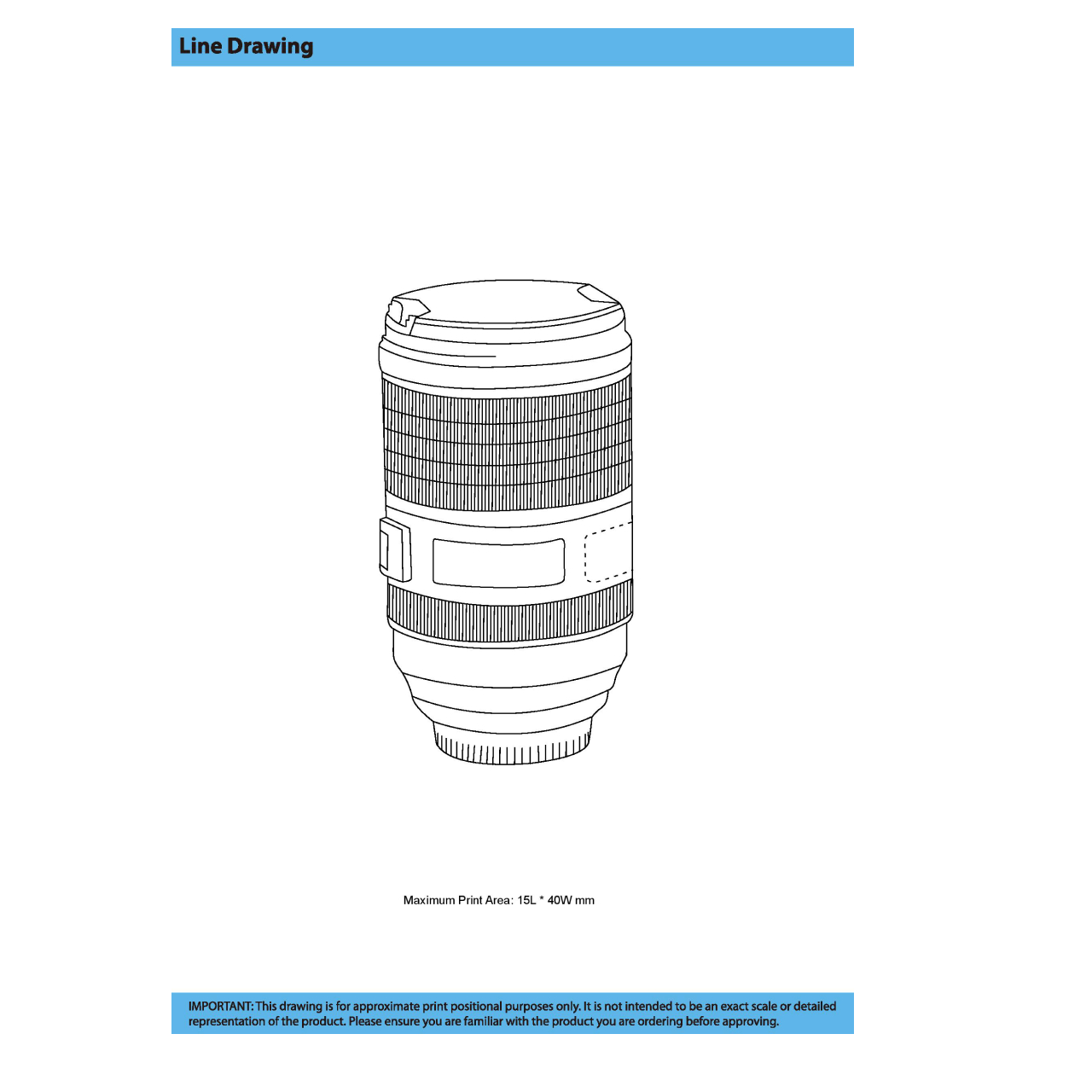 NIKON Camera Lens Self-Stirring Mug - Image 2