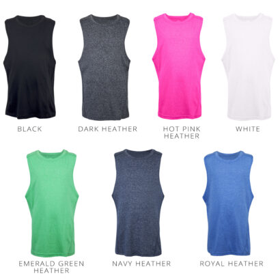 Heather Sleeveless Tee - Boys