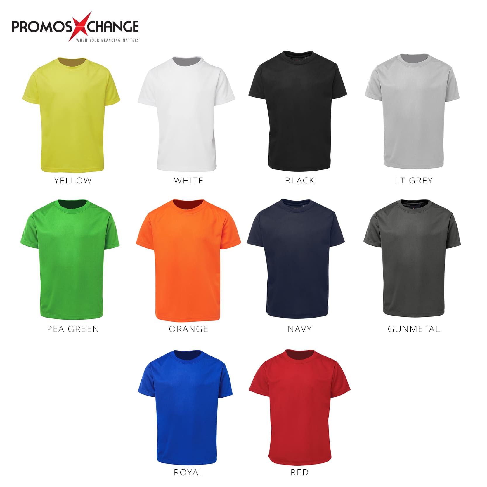 Quick Drying Polyester Tees (Adults and Kids) - Image 2