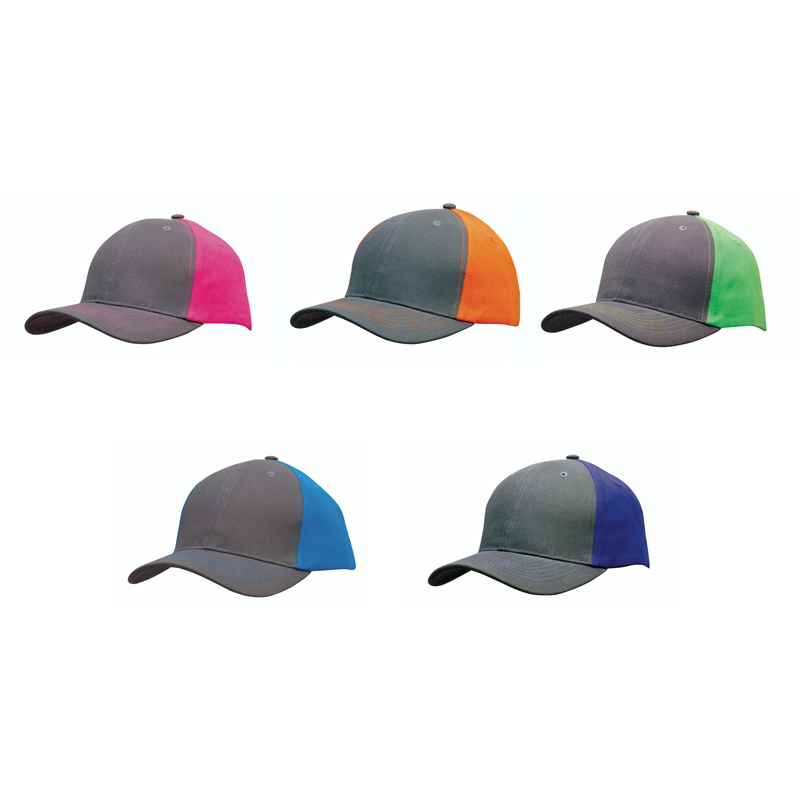 Contrast Heavy Brushed Caps