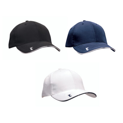 6 Panel Cap with Peak Embroidery
