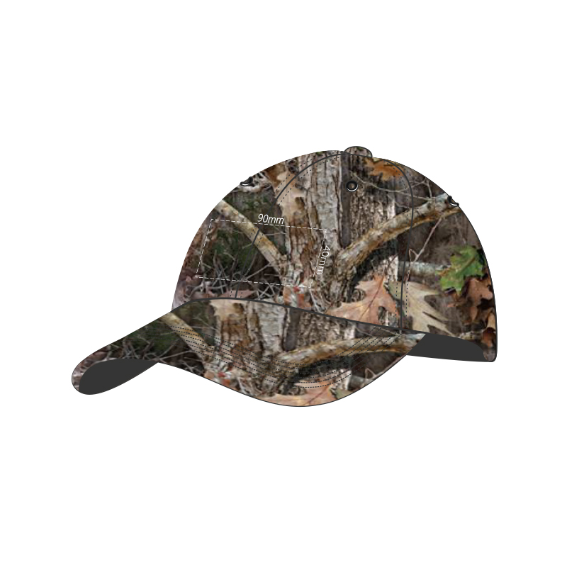 6 Panel Camouflage Cap - Image 2