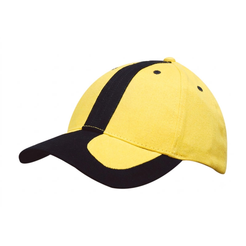Brushed Cotton with Peak and Crown Inserts
