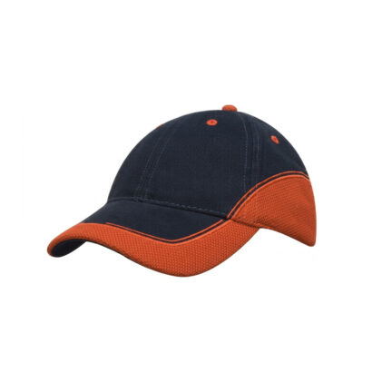 Heavy Cotton Air Mesh 6-Panel Caps