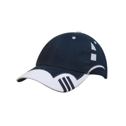 Brushed Cotton Caps with Side Panel Embroidery