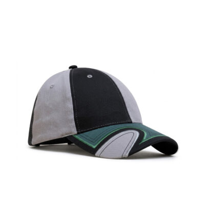 Brushed Cotton Embroidered Trim Caps
