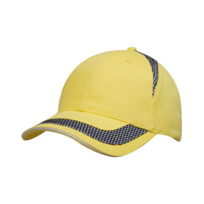 6 Panel Cap with Mesh Inserts