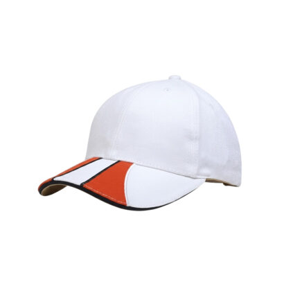 Heavy Cotton 6-Panel Caps with Trim Accents