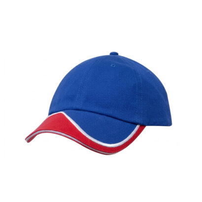Brushed Cotton with Peak Accents Caps