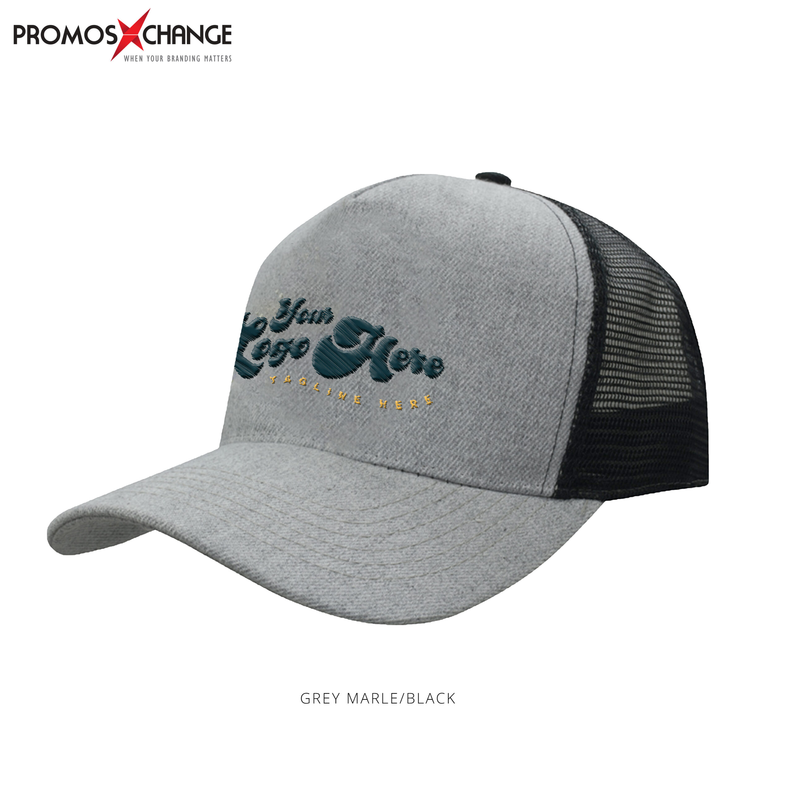 Twill Mesh Back 5-Panel Cap
