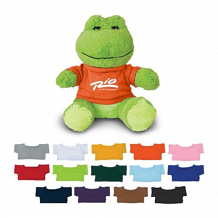 Small Cuddly Frog Plush Toy