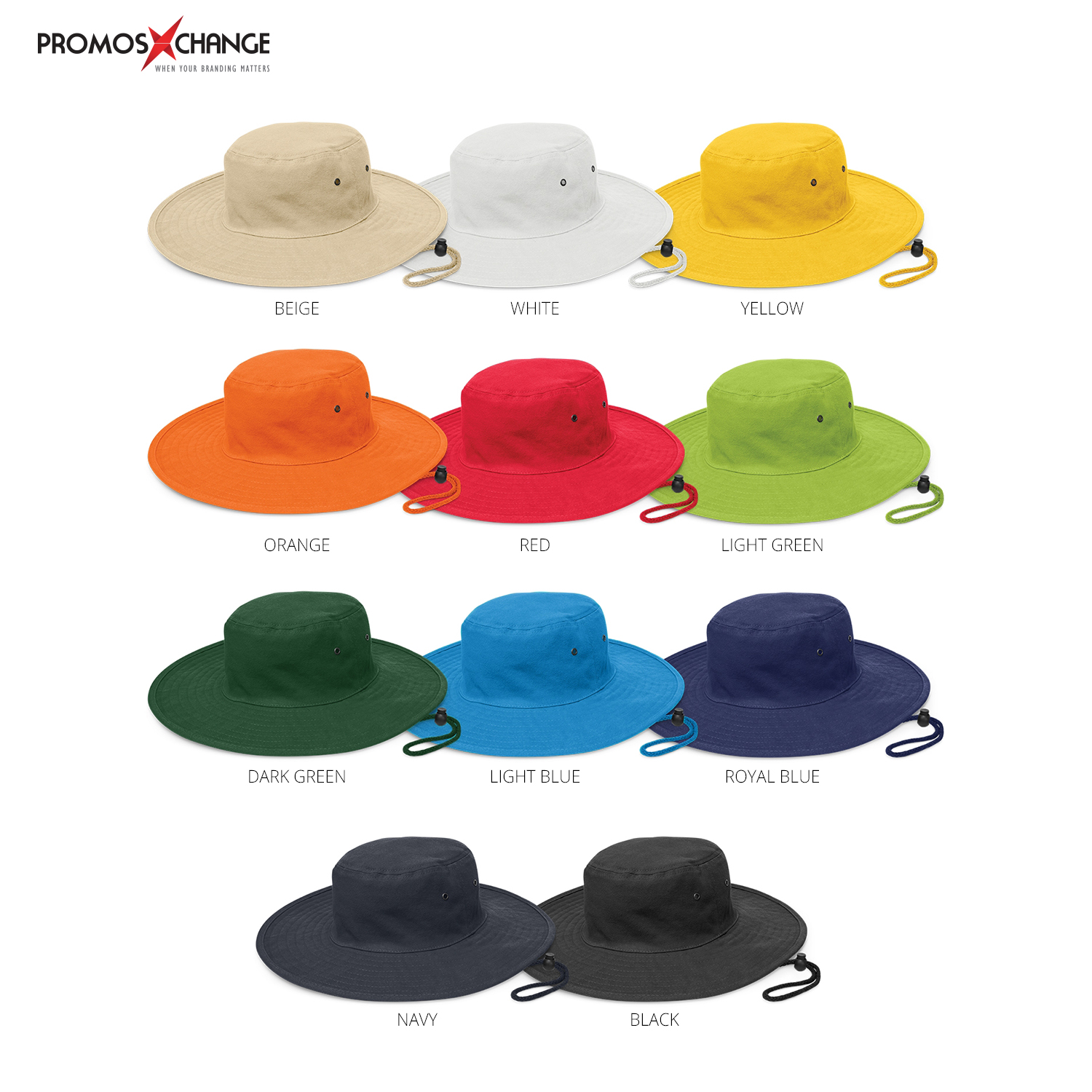 Cotton Wide Brim Hat