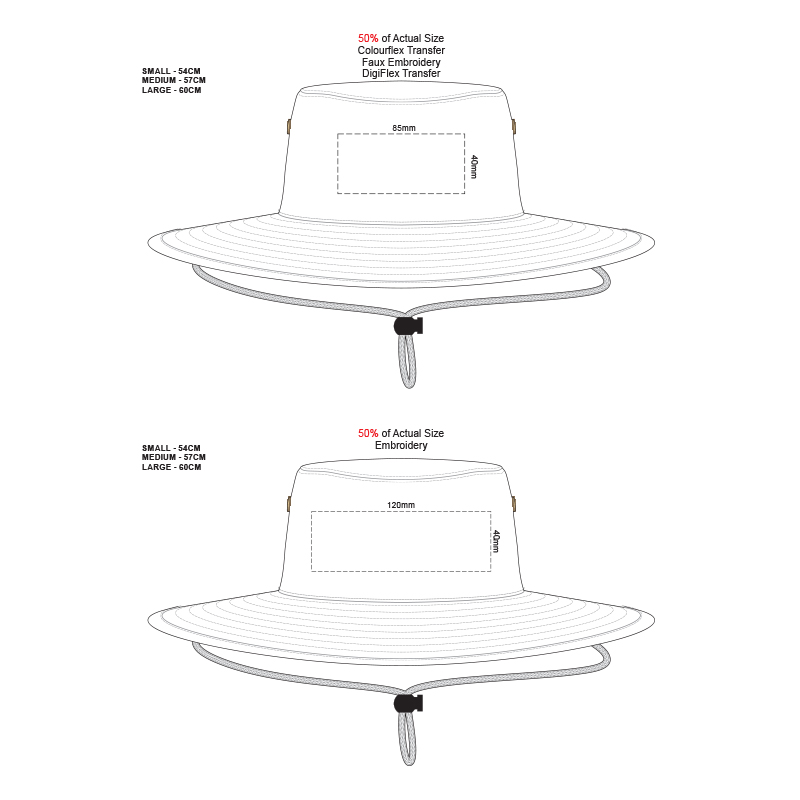 Cotton Wide Brim Hats - Image 2