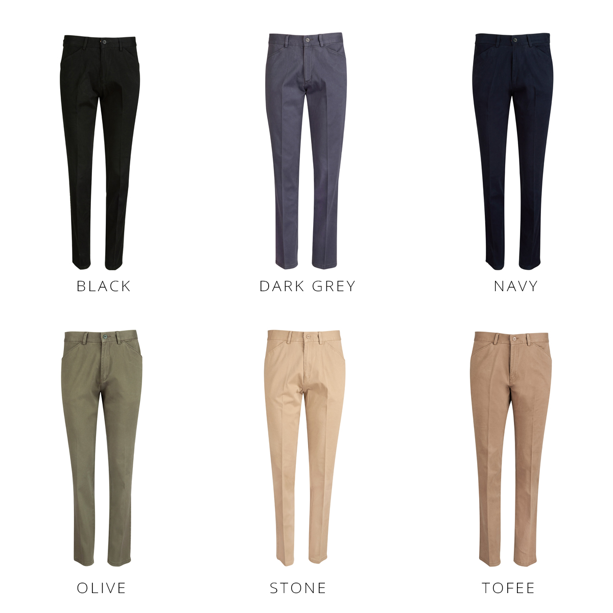 Cotton Chino Pants - Ladies