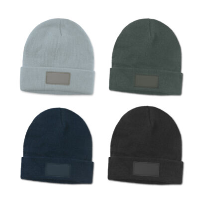 Acrylic Beanie with Patch