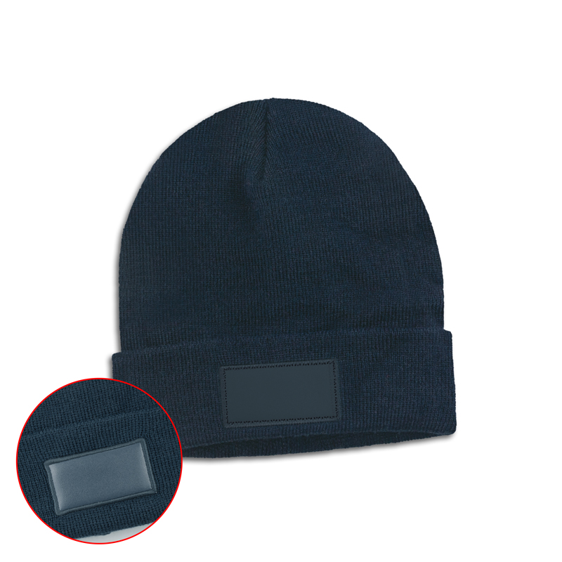 Acrylic Beanie with Patch - Image 2