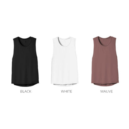 Women's Flowy Scoop Muscle Tank