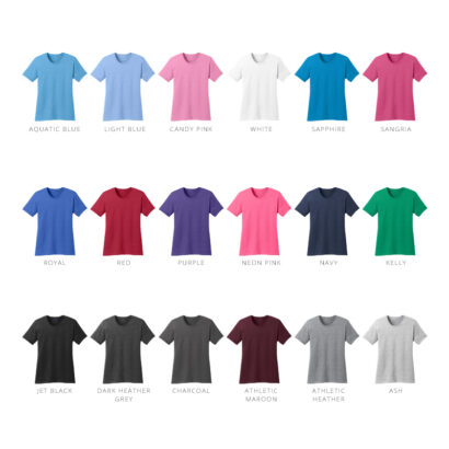 Port and Company Ladies Core Cotton Tee
