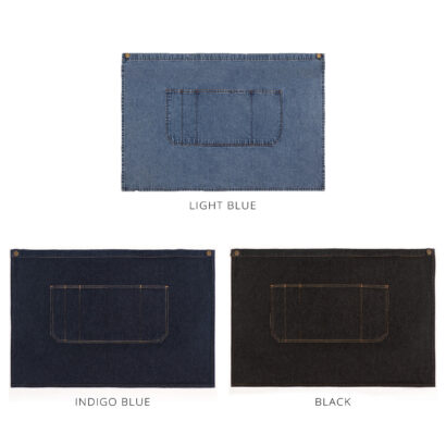 North Suburb Half Denim Apron-Unisex