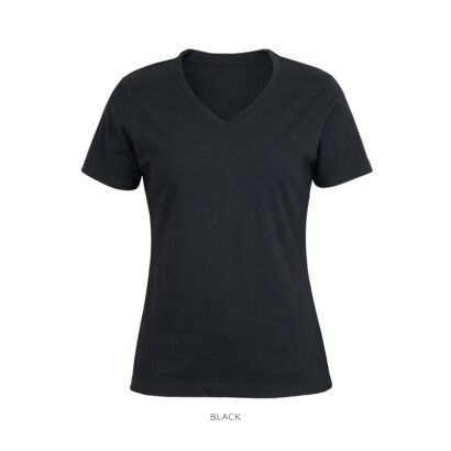 Constructed V-Neck Ladies Tees