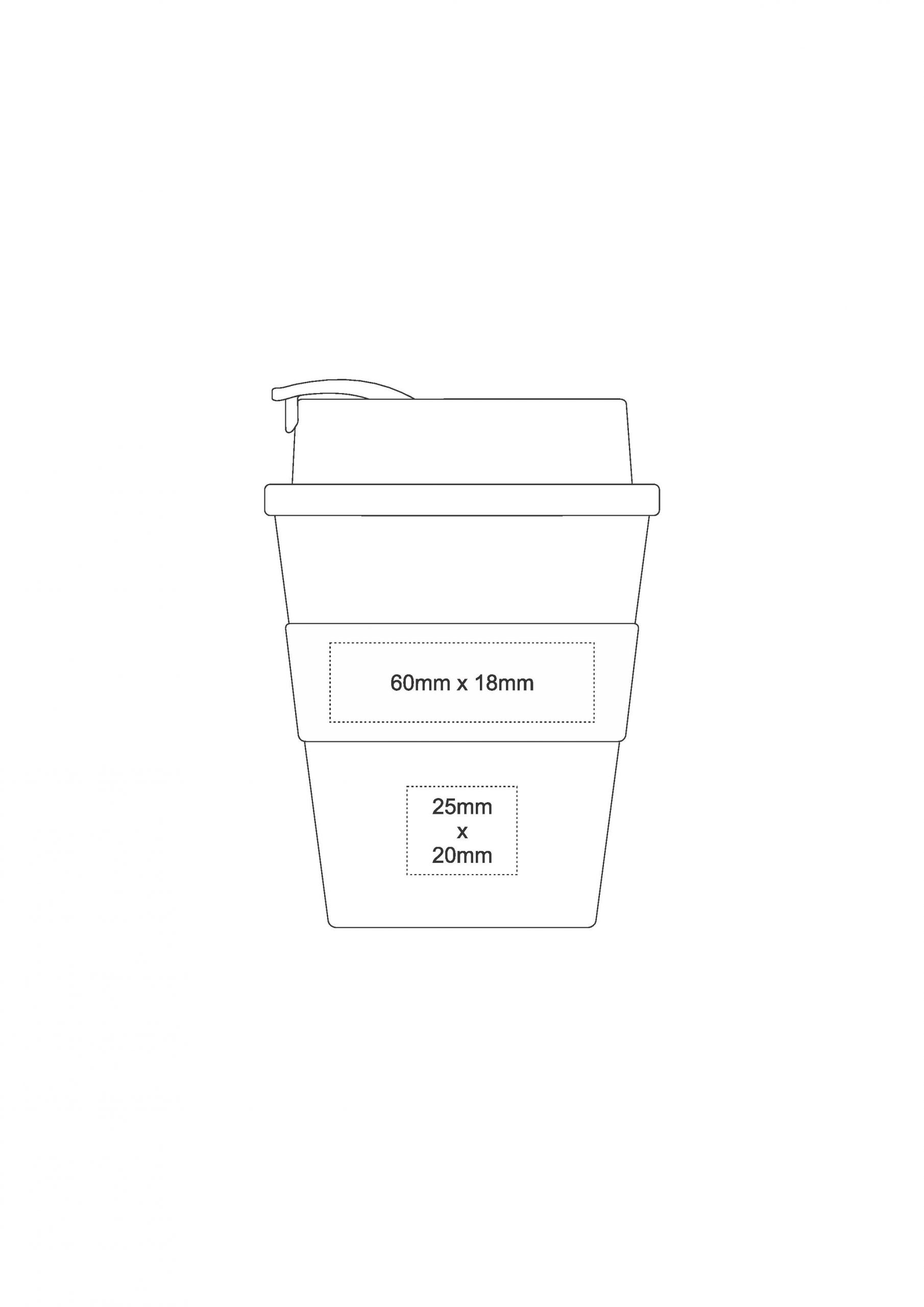 Wheat Eco Coffee Cup 356ml - Image 3