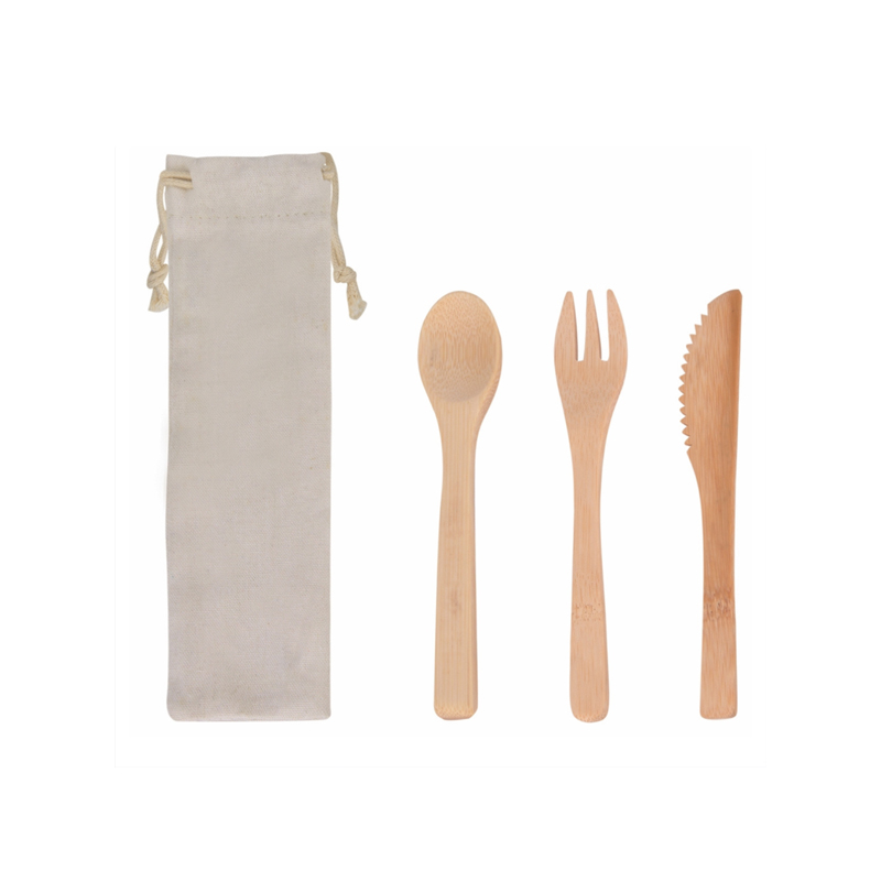 Ecofriendly Bamboo Made Cutlery Set