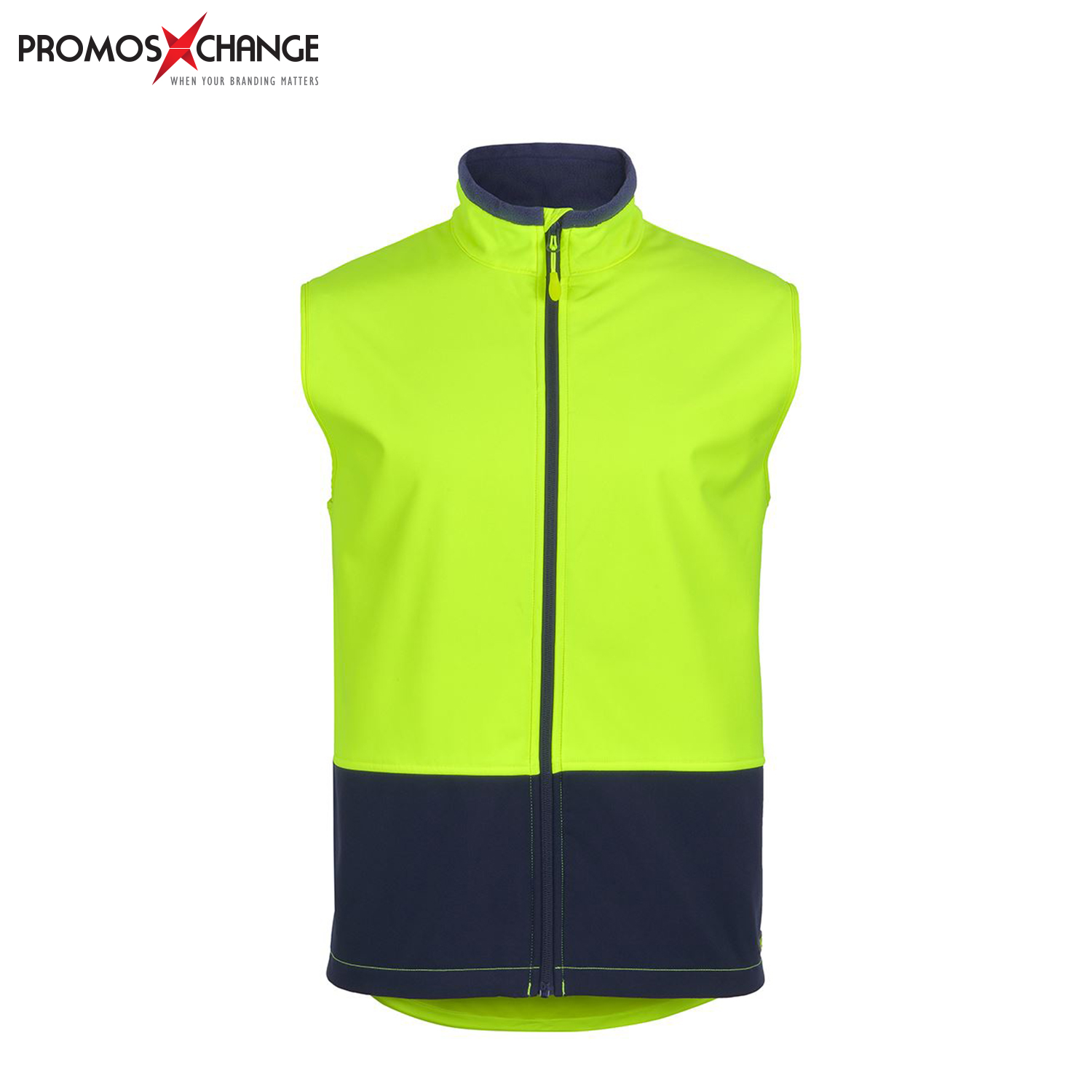 Polyester Hi Vis Softshell Vest