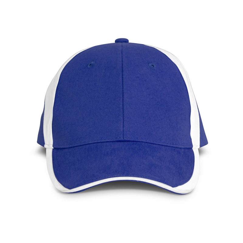 Embroidered Cotton Peak Caps