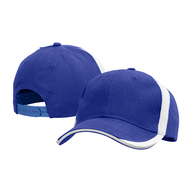 Embroidered Cotton Peak Caps - Image 2