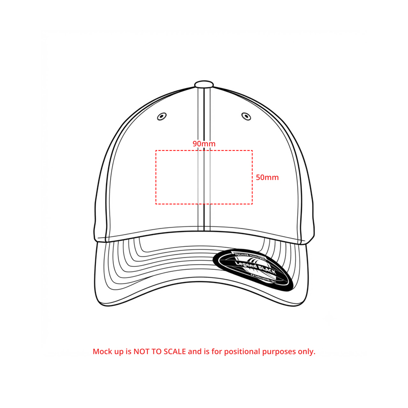 Performance Stretch Fitted Caps - Image 3