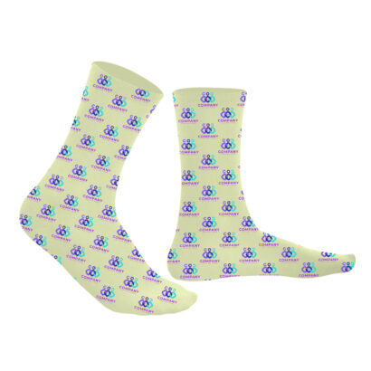 Comfy Polyester Custom Socks