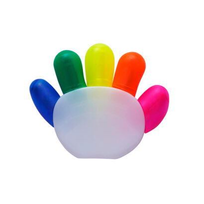 Hand Shaped 5 Colour Highlighter