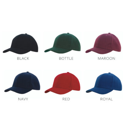 Premium 6 Panel Twill College Cap