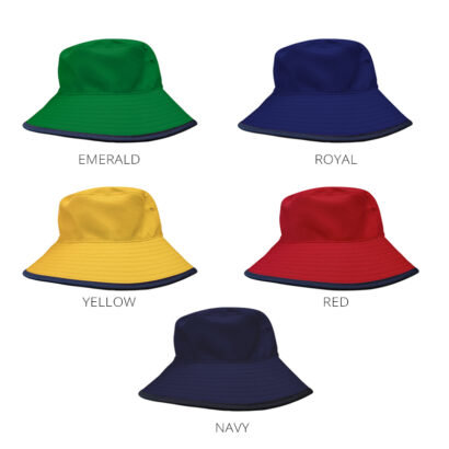 Reversible 8cm Brim Bucket Hat