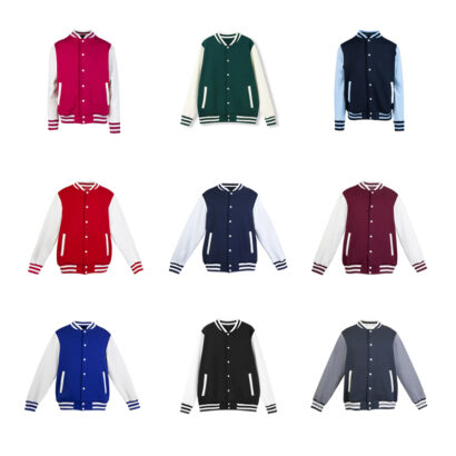 Cotton - Poly Varsity Jacket