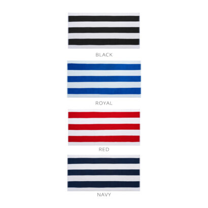 Striped Cotton Beach Towel