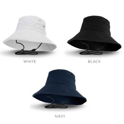 Bucket Hats with Chin Straps