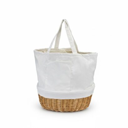 Wicker Tote Bag