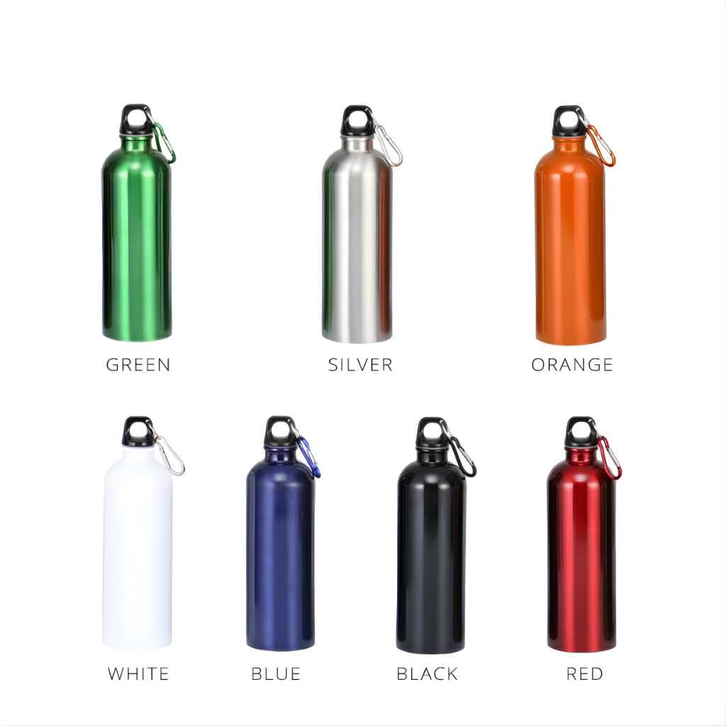 750ml Single Wall Aluminum Water Bottle