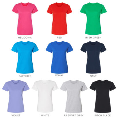 Coloured Ladies Ring Spun Cotton