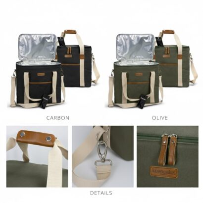 30L Cotton Canvas Cooler Bag