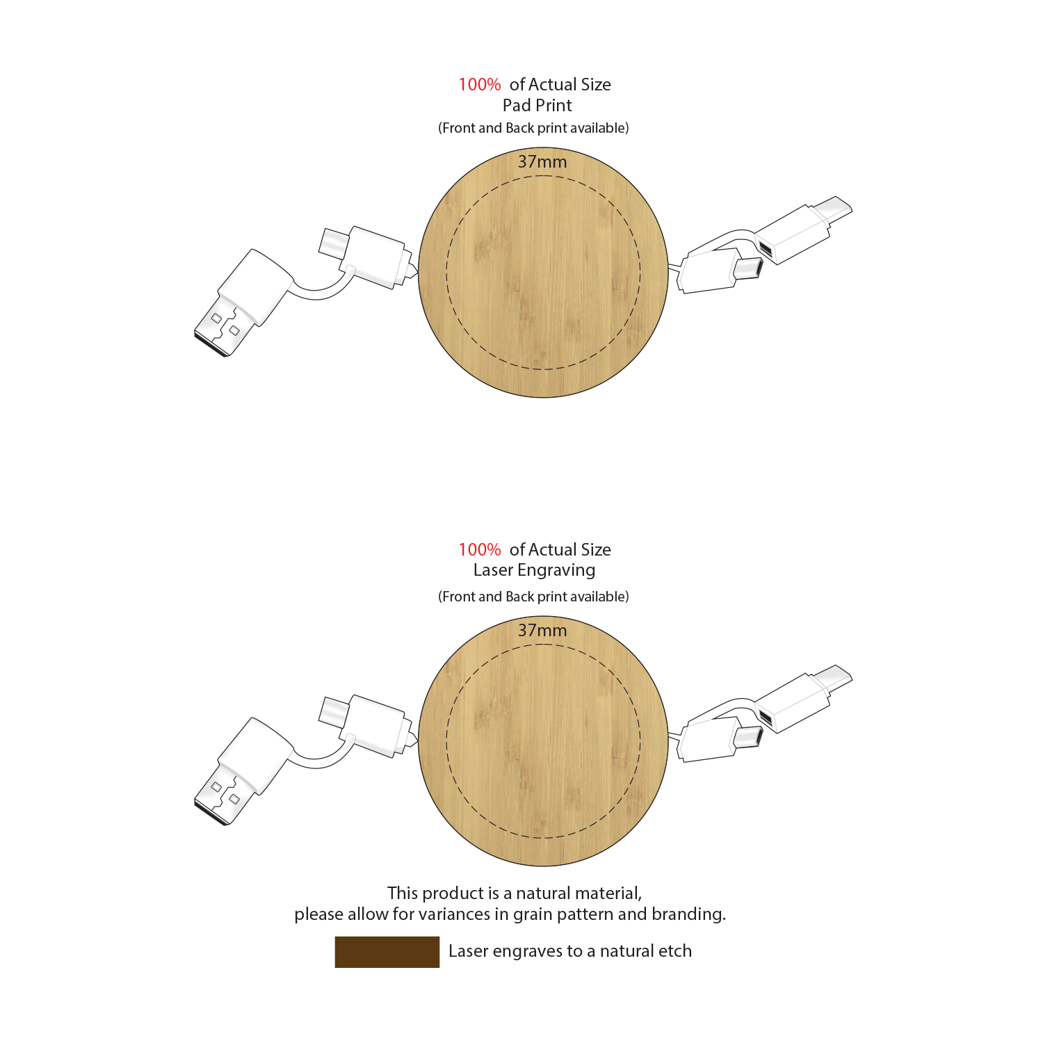 Eco Retractable Multi Charge Cable - Image 2