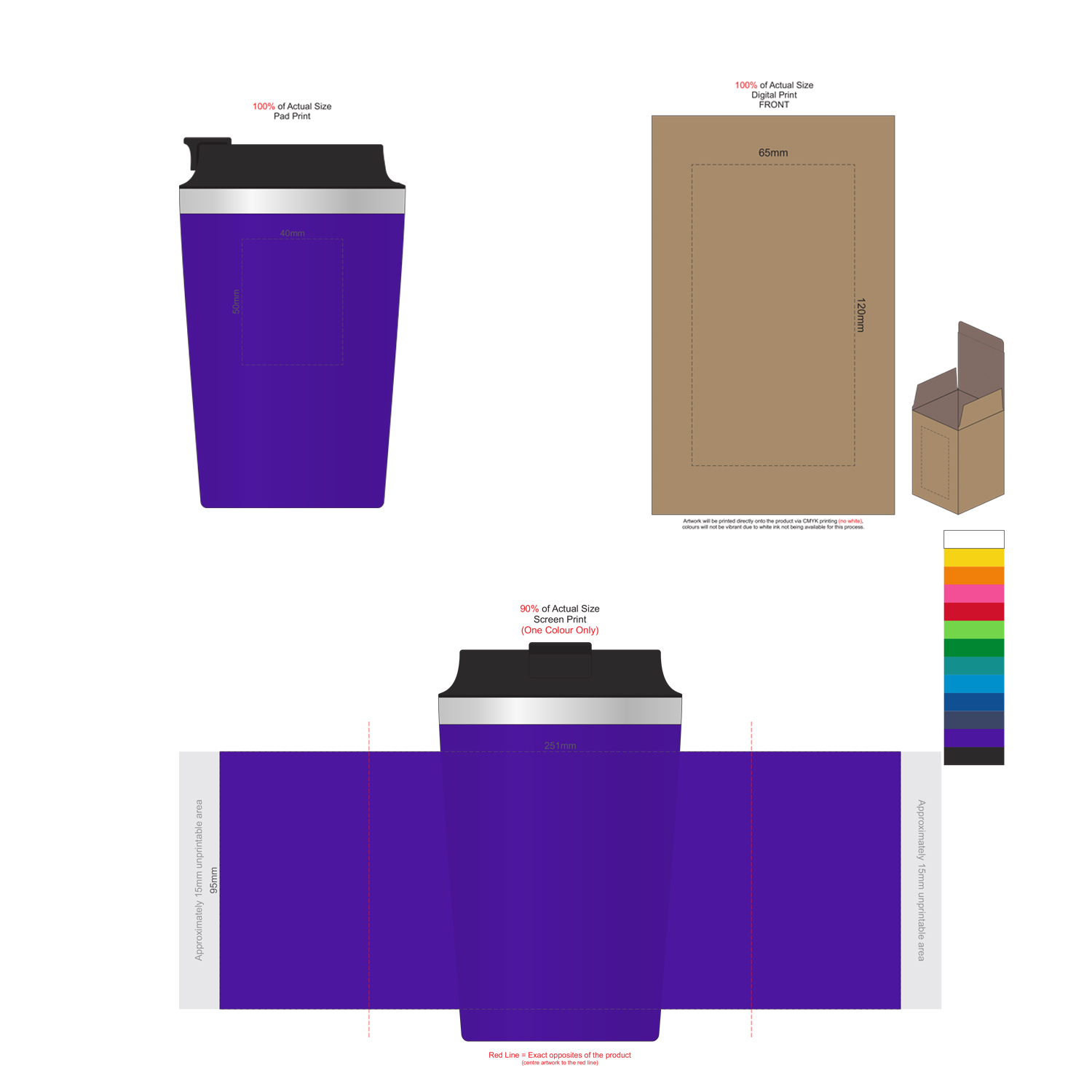 Double-Wall Coffee Cup - Image 2